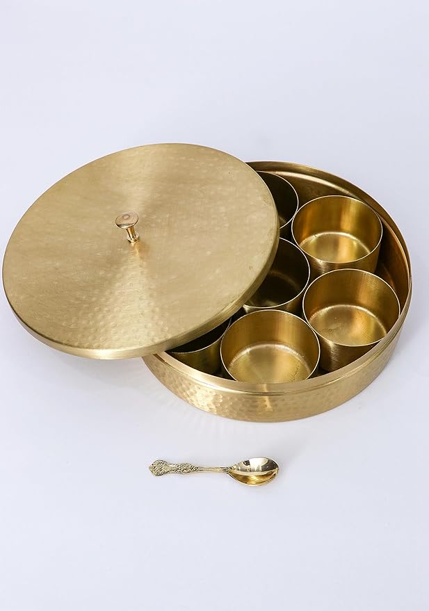 Brass Mixed Spice Box